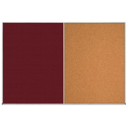 United Visual Products Enclosed Corkboard, 1 Door, 18"x24", 4" Fra, UV3407-BRONZE-RUBBER UV3407-BRONZE-RUBBER